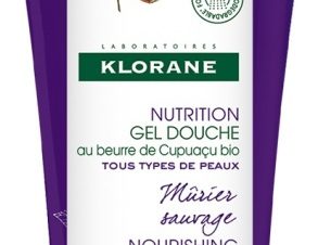 KLORANE Nourishing Shower Gel with Organic Cupuacu Butter Murier Sauvage Τζελ Αφρόλουτρο για Ενυδάτωση με Άρωμα Άγριο Μούρο 200ml
